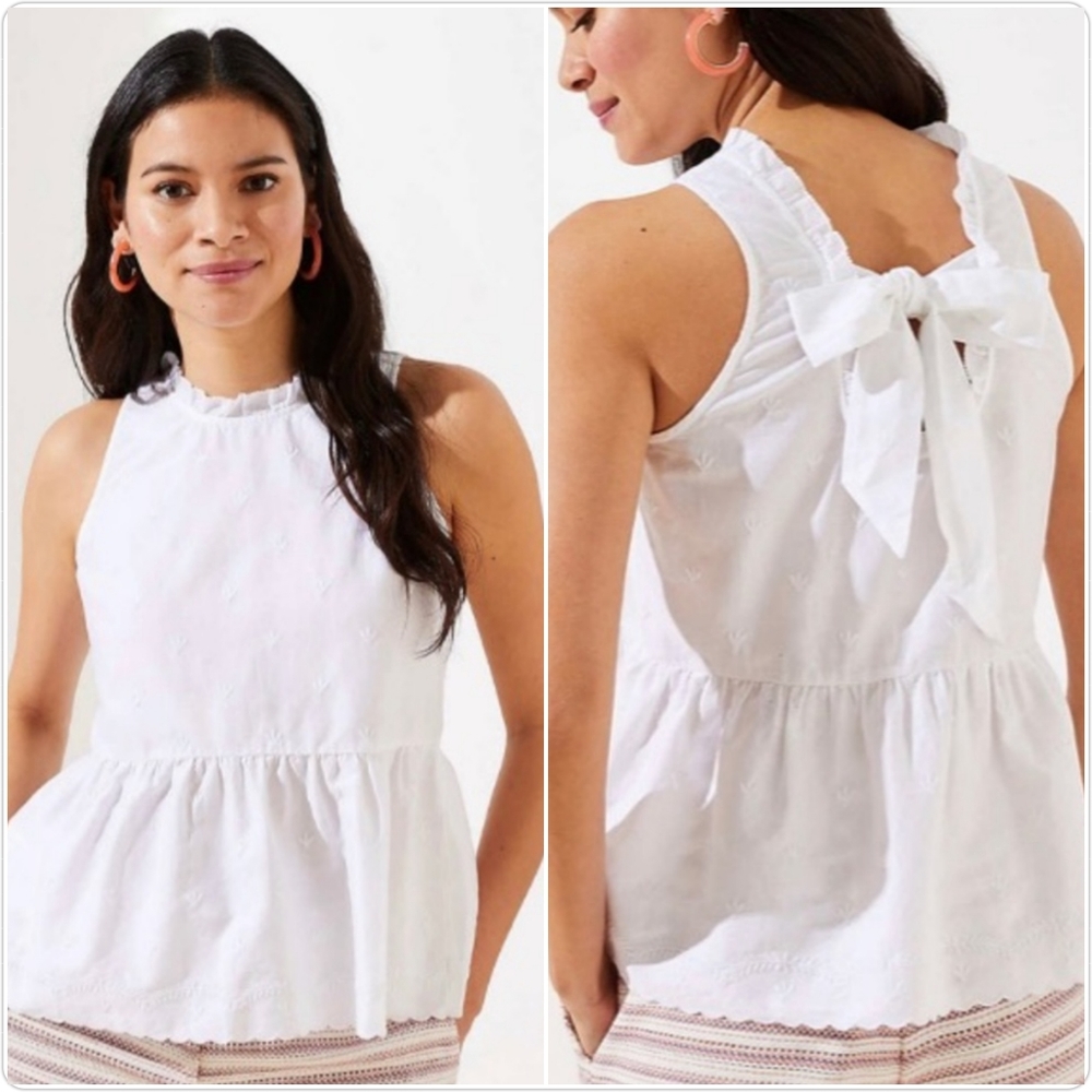 Loft peplum blouse